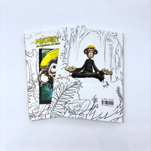 Mindfully Bored - das Übungsbuch zum Mitmachen und Ausmalen für Kinder