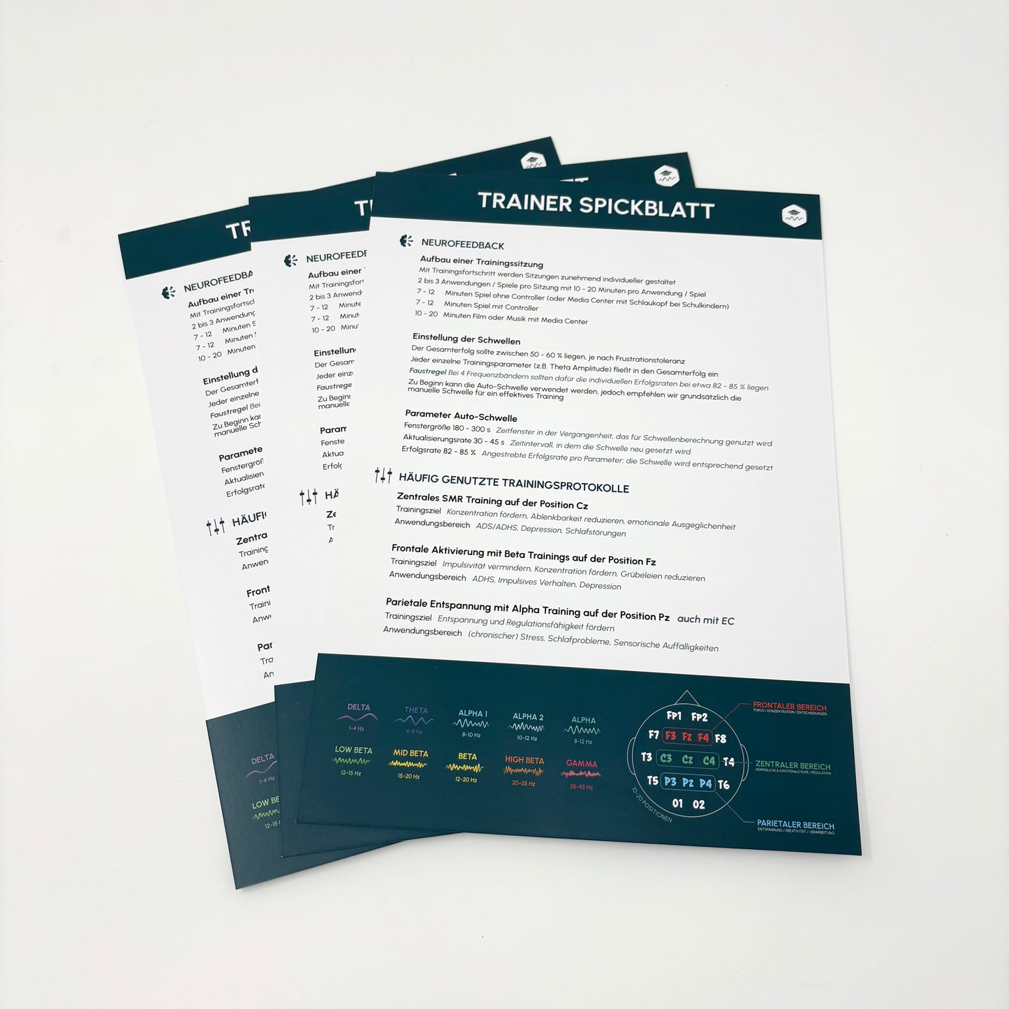 Trainer Cheat Sheet | For Neurofeedback Trainers