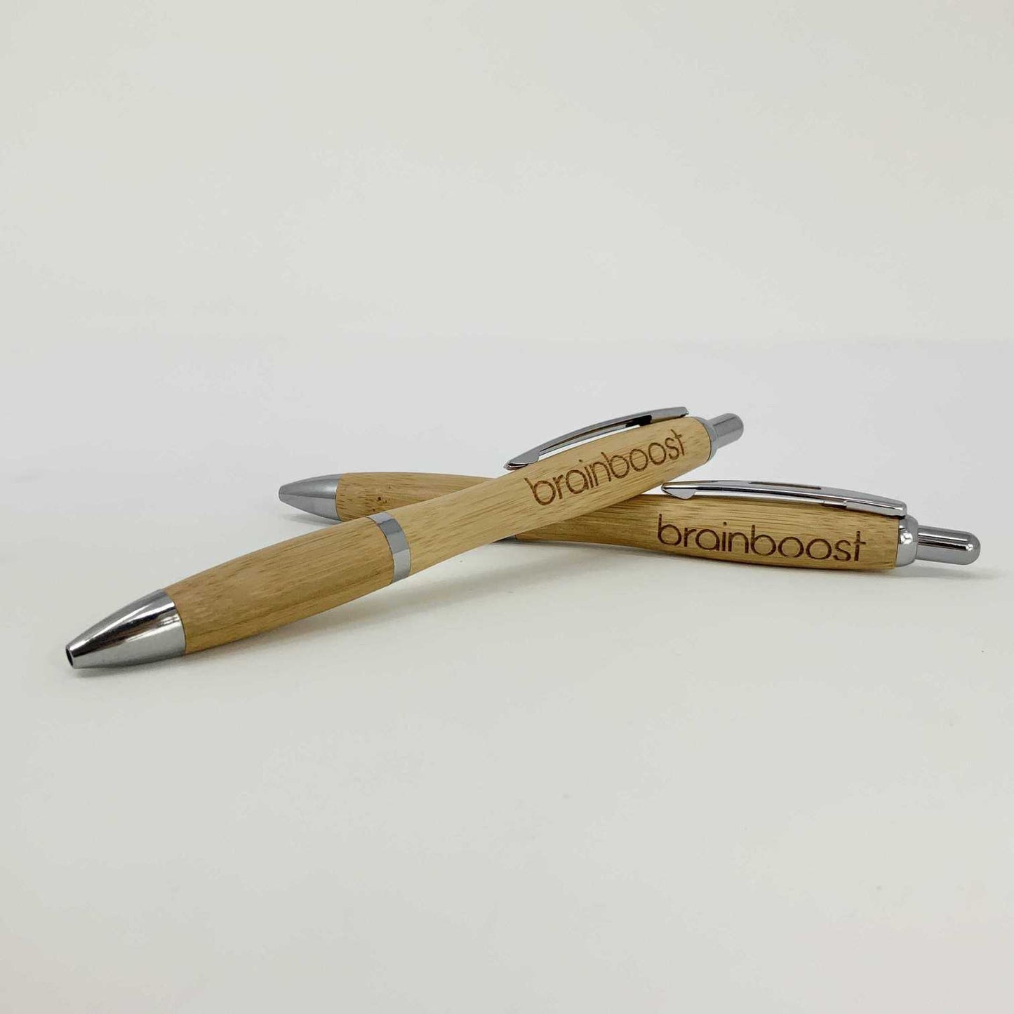 brainboost ballpoint pen bamboo