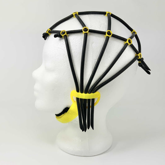 EEG Kappe (MiniCap) | 5 Schnüre | Kinder | ohne Elektroden