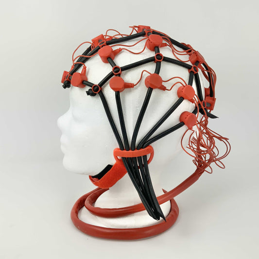 qEEG Comby-Kappe | 19 Kanal | Erwachsene | Ag/AgCl