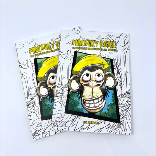 Mindfully Bored - the exercise & coloring book for kids