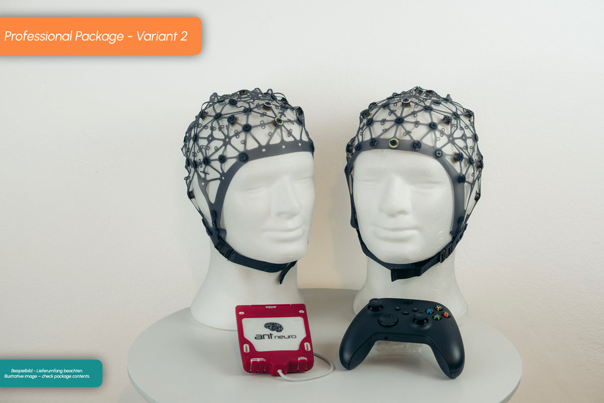 qEEG & Neurofeedback Paket - Professional mit eego24 Verstärker