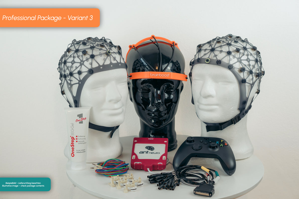 qEEG & Neurofeedback Paket - Professional mit eego24 Verstärker