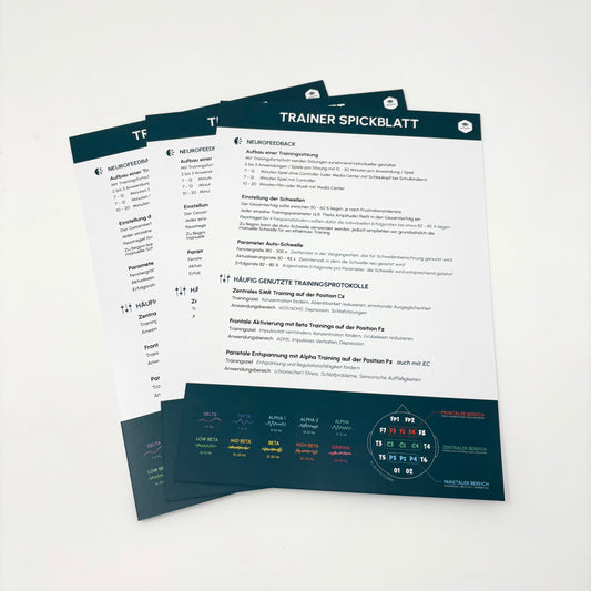 Trainer Cheat Sheet | For Neurofeedback Trainers