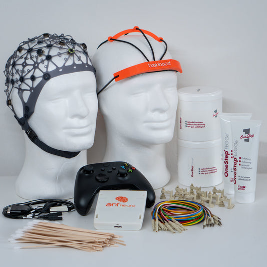 Neurofeedback & mini-qEEG Paket - Advanced mit eego 8 Verstärker