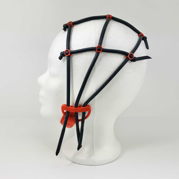 EEG Kappe (MiniCap) | Minimale Konfiguration | 3 Schnüre | ohne Elektroden