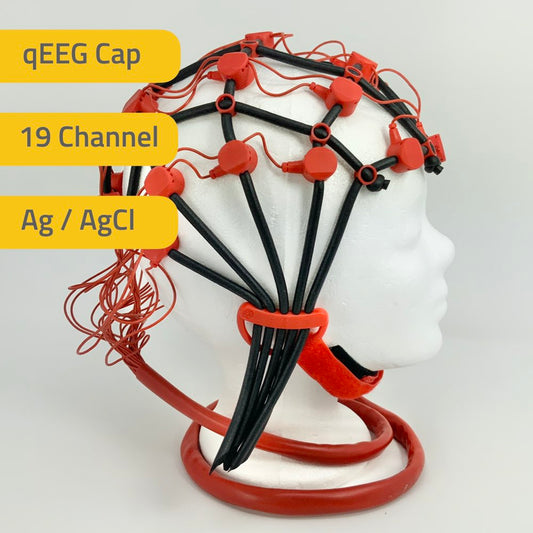 qEEG Comby-Kappe | 19 Kanal | Erwachsene | Ag/AgCl